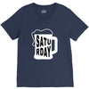 Saturday Beer V-Neck Tee
