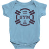 train hard Baby Bodysuit