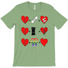 ls lesbian full heart T-Shirt