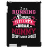running mommy white iPad 3 and 4 Case