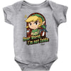 dear world, i&rsquo;m not zelda Baby Bodysuit
