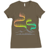 aurora Ladies Fitted T-Shirt