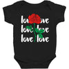 Love Rose Baby Bodysuit