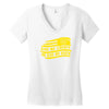 flag give me liberty stars right patriotic 1776 molon labe Women's V-Neck T-Shirt