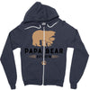 papa bear Zipper Hoodie