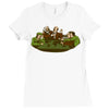 risky business Ladies Fitted T-Shirt