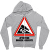 warning descent Zipper Hoodie