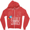 Family Trip To Moon Zipper Hoodie