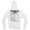 March Girl Facts Aries Zipper Hoodie