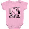 nurse lama Baby Bodysuit