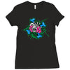 skull pops Ladies Fitted T-Shirt