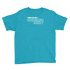 my drinking shirt funny Youth Tee