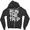 run the trap Zipper Hoodie