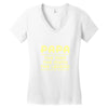 papa the man the myth the legend Women's V-Neck T-Shirt