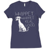 whippet .. Ladies Fitted T-Shirt
