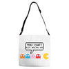 You Can't Sit With Us Adjustable Strap Totes
