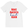 make america kind again V-Neck Tee