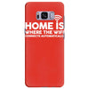 home is where the wifi funny Samsung Galaxy S8 Plus