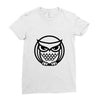 owl  (6) Ladies Fitted T-Shirt