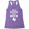 vote beto Racerback Tank