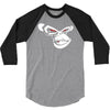 gorilla angry 3/4 Sleeve Shirt