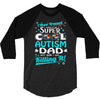 super cool autism dad 3/4 Sleeve Shirt