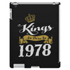 kings are born in 1978 iPad 3 and 4 Case