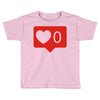 no love notification Toddler T-shirt