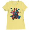 curse of the leaf Ladies Fitted T-Shirt