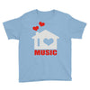 new i love house Youth Tee