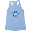 blue screen of death Racerback Tank