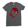 deadpool face Ladies Fitted T-Shirt