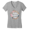 Happy Father's Day Women's V-Neck T-Shirt