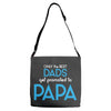 Only the Best Dads get Promoted to Papa Adjustable Strap Totes