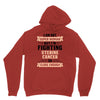 I am Not Super Woman But I'm Fighting Uterine Cancer So Close Enough Unisex Hoodie