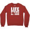 ow life begins at 18 meters Crewneck Sweatshirt