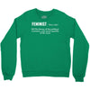 Feminist Noun Crewneck Sweatshirt