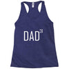 dad of 3 Racerback Tank