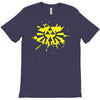 zelda link hylian shield triforce splat T-Shirt