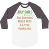 July Girls 3/4 Sleeve Shirt