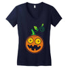pumpkin! Women's V-Neck T-Shirt