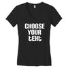 personalised Women's V-Neck T-Shirt
