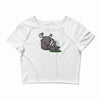 moosing block Crop Top