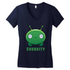 Final Space Chookity Women's V-Neck T-Shirt