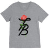 Tessa Brooks Rose V-Neck Tee