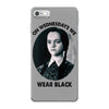 on wednesdays we wear black iPhone 7 Case