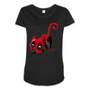 catpool Maternity Scoop Neck T-shirt