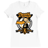 death Ladies Fitted T-Shirt