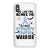 no one can scare me i am atomach cancer warrior iPhoneX Case