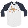T-Rex Basketball 3/4 Sleeve Shirt